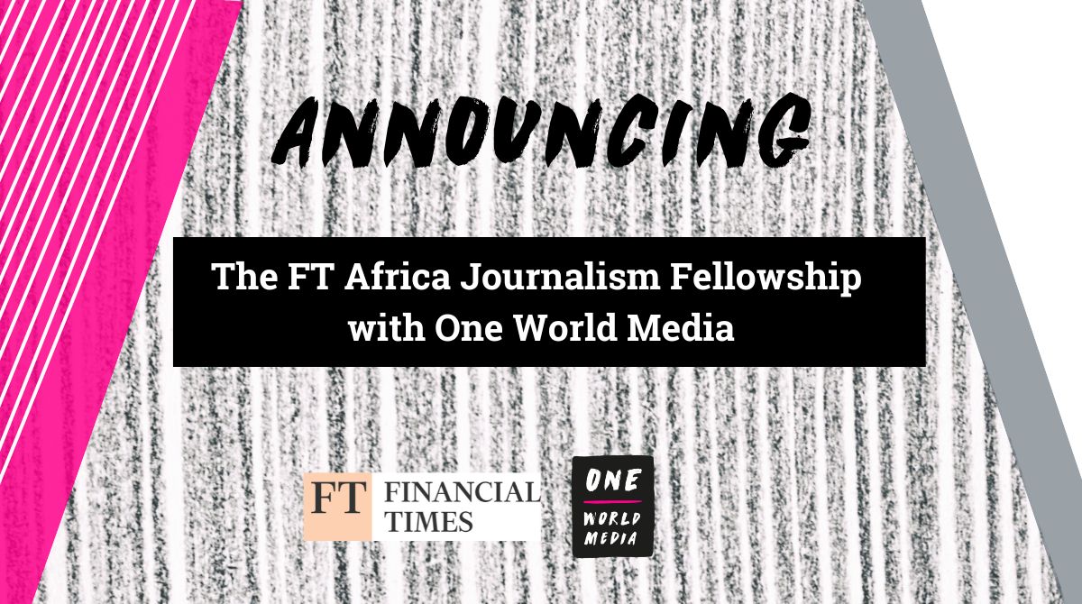 Do you have an idea for the next long read from Sub-Saharan Africa that could go in the Financial Times? 

oneworldmedia.org.uk/latest/the-ft-…