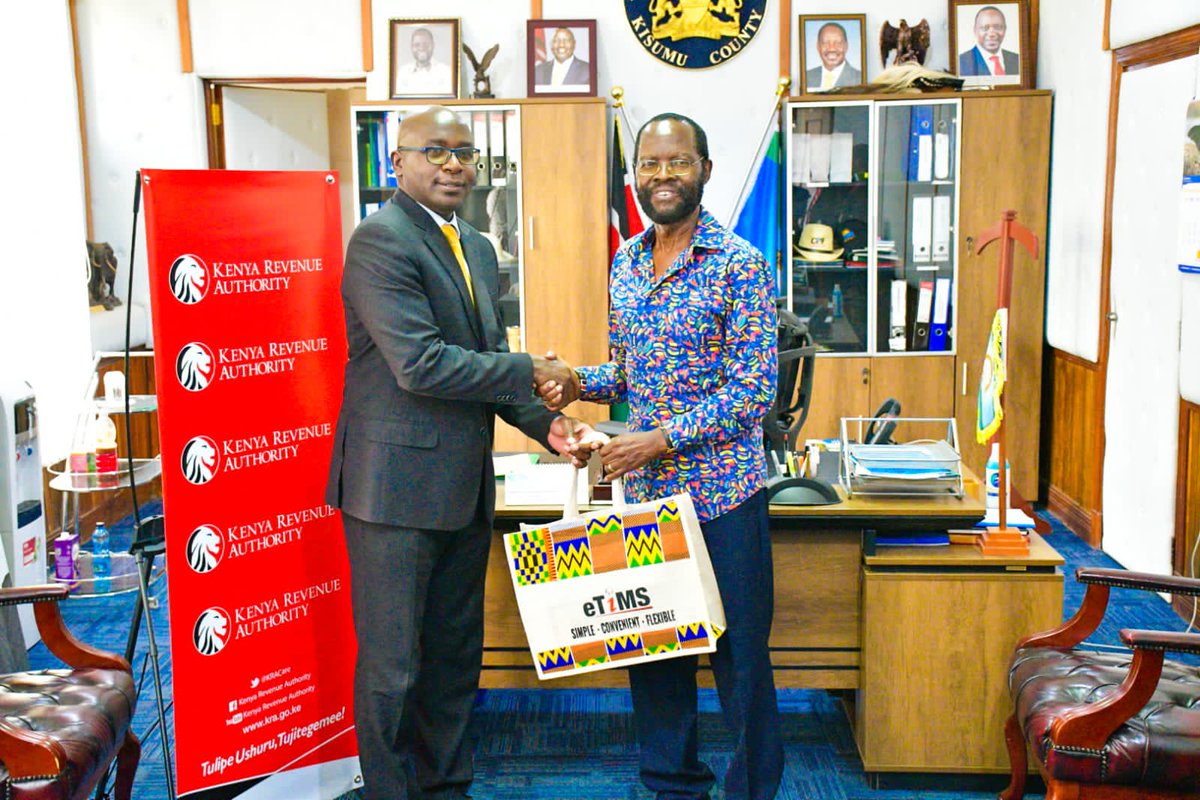 KRACorporate's tweet photo. #KRAUpdates
KRA & Kisumu County Partner to Unlock Ksh 4 Billion Revenue Potential. https://t.co/TQlDmchIrD