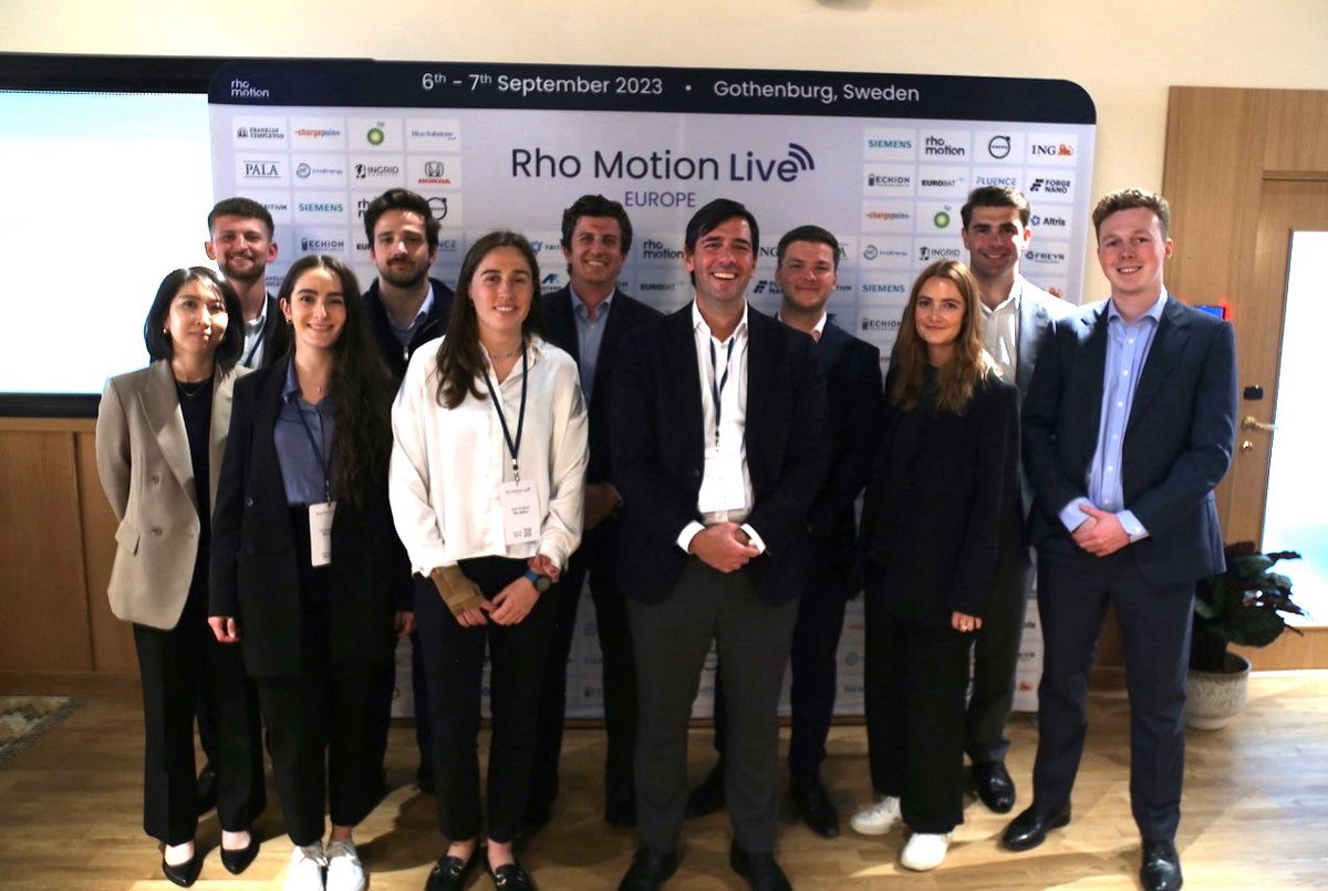 rhomotion's tweet photo. That’s a wrap. Thank you to all of our guest speakers and to attendees of Rho Motion Live: Europe. We have thoroughly enjoyed networking with you and hearing your insightful perspectives on the industry over the past two days.

We will be publishing a full post-conference report on our Membership Platform. If you are not a Member and would like to access it, click here: https://t.co/4frrm7H0lC

#RhoMotionLive #EVConference #EVBattery #EVCharging #BatteryRecycling #EnergyStorage