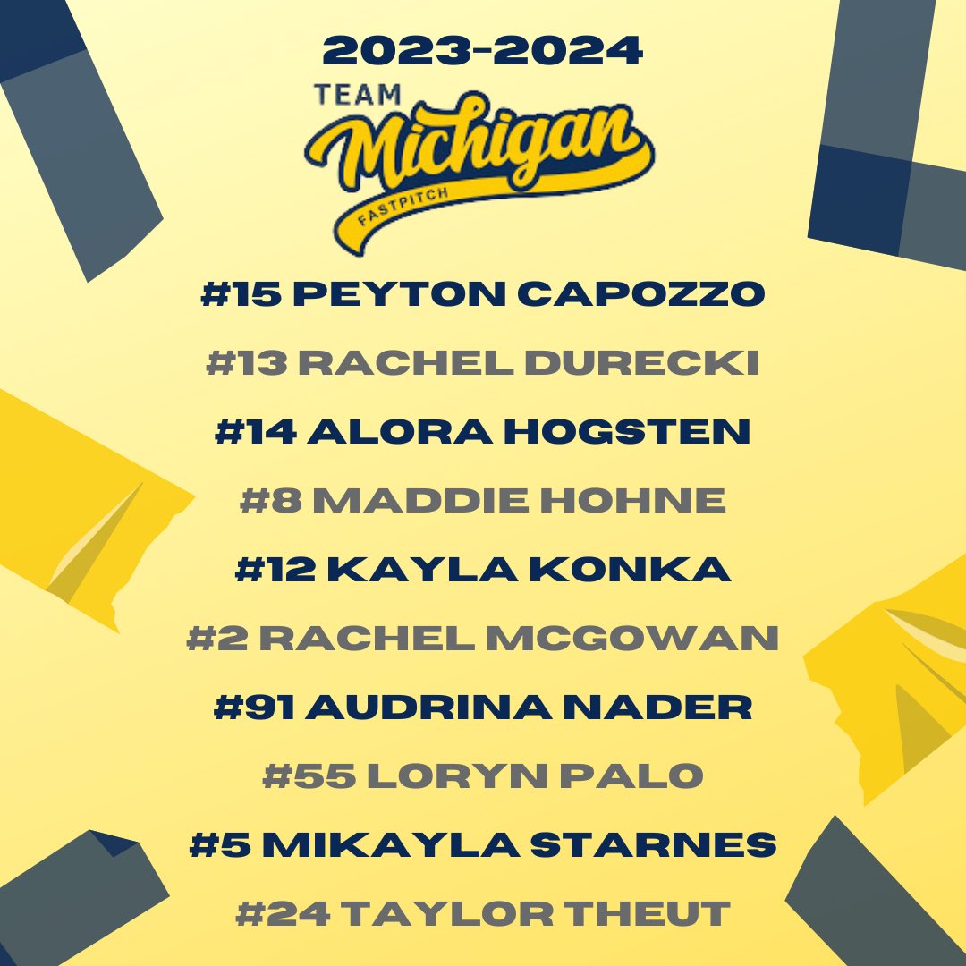 TeamMI2008's tweet photo. Meet our 2023-2024 team!! We are all super excited for our upcoming season https://t.co/KzUsr3TS2k