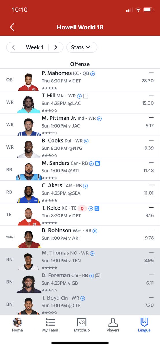 WTFPodNFL's tweet photo. Who drafted the better team? First team is Weston’s, second team is Lou’s. Let us know if you’re Team Weston or Team Lou. #teamweston #teamlou #fantasy #fantasyfootball #auction #auctiondraft #NFL 
@Smith_n_Weston @Lugerini https://t.co/g2YC4wrrri