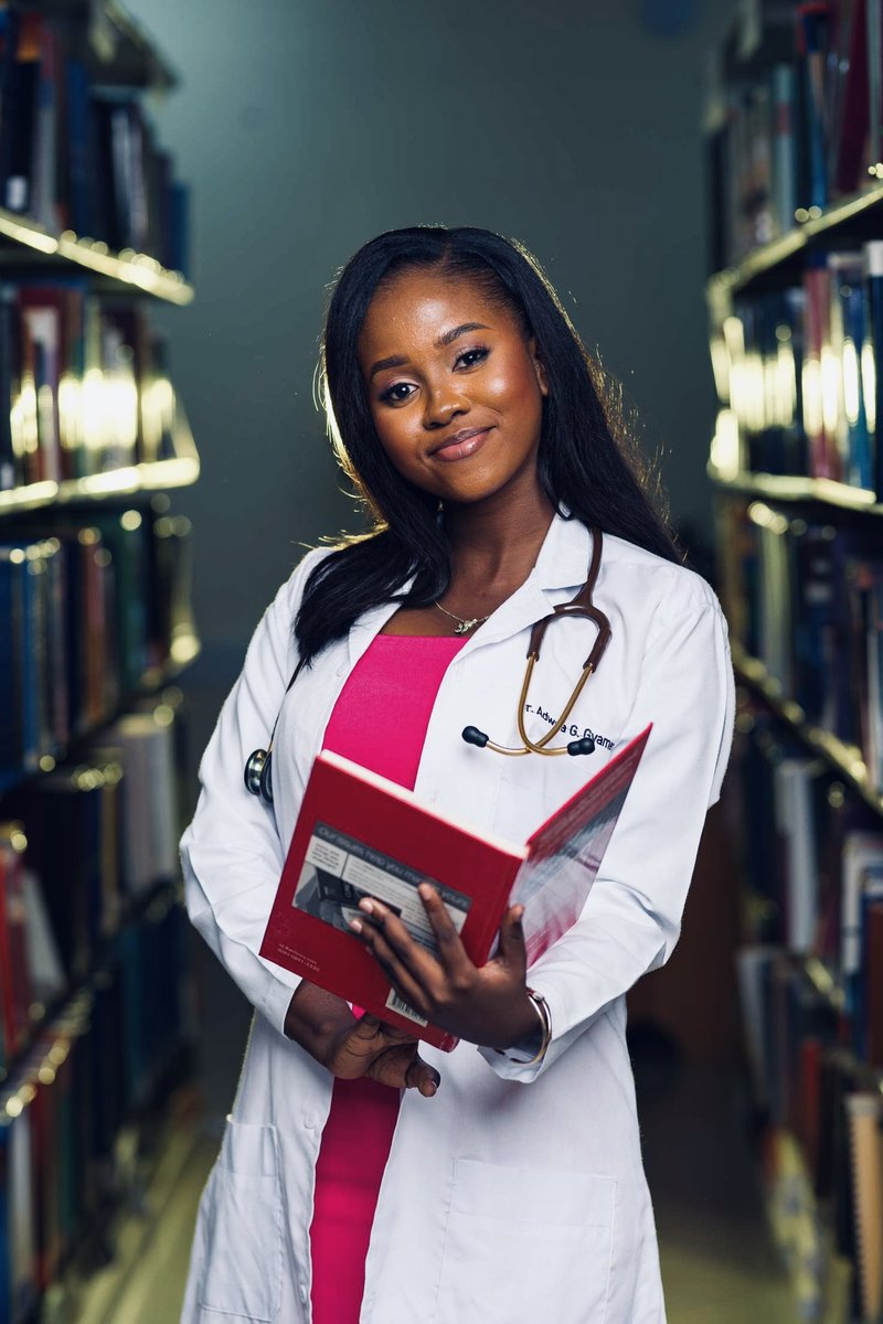 gyamfiwaaaa's tweet image. DR. ADWOA GYAMFIWAA GYAMERA
Glory be to God❤️