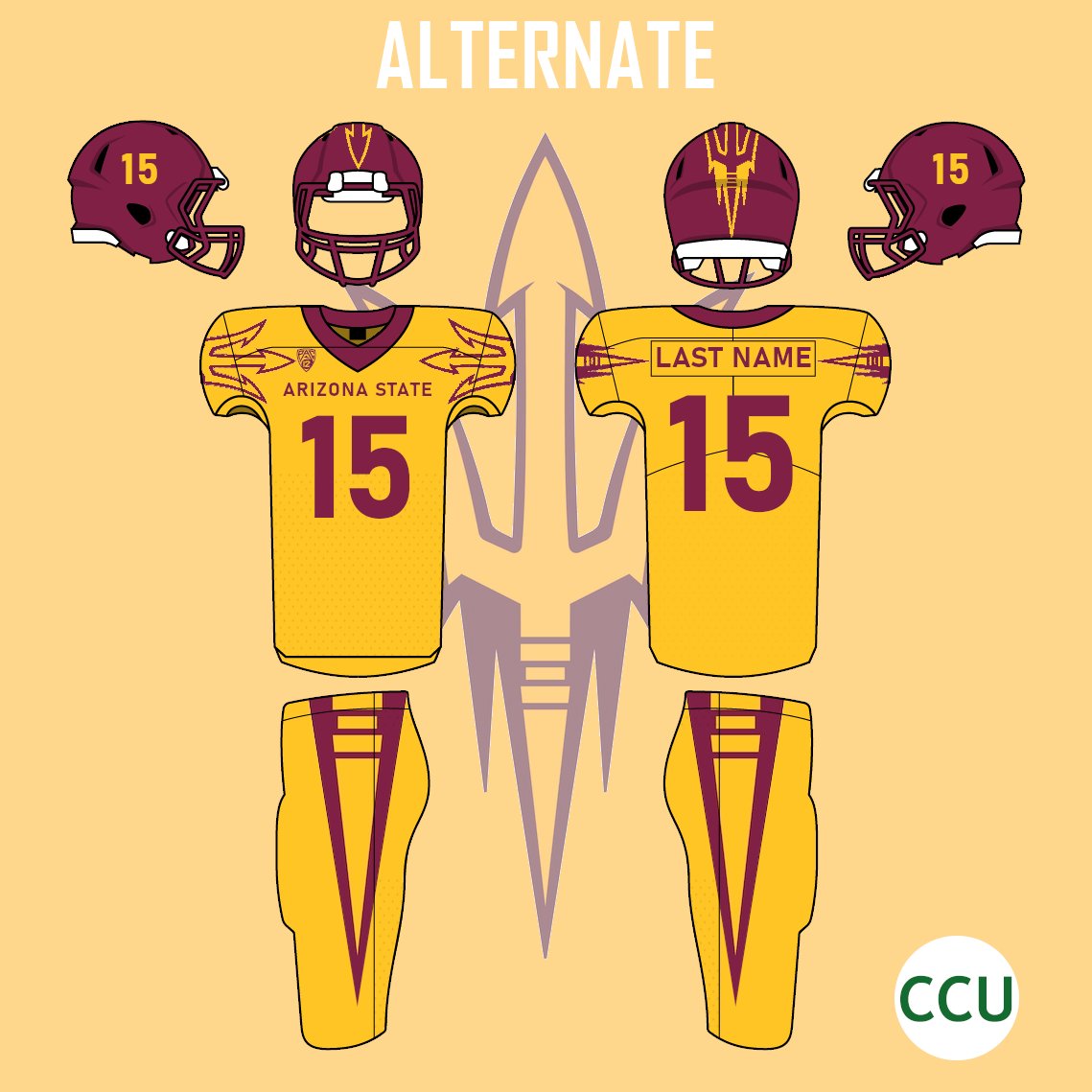 College Football Redesign (3/69): Arizona State Sun Devils (@ASUFootball)

#arizonastatesundevils #ForksUp #ActivateTheValley