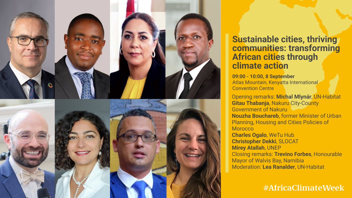 sesa_project's tweet photo. 🌍 Join us at Africa Climate Week 2023 🇰🇪🌱 we are proud to be part of the "Sustainable cities, thriving communities: transforming African cities through climate action"🏙️👤 Meet Charles Ogalo, Project Coordinator from WeTu Hub

Let's work together for a #sustainable future! 🌏✨ https://t.co/Vc3esz9pYX