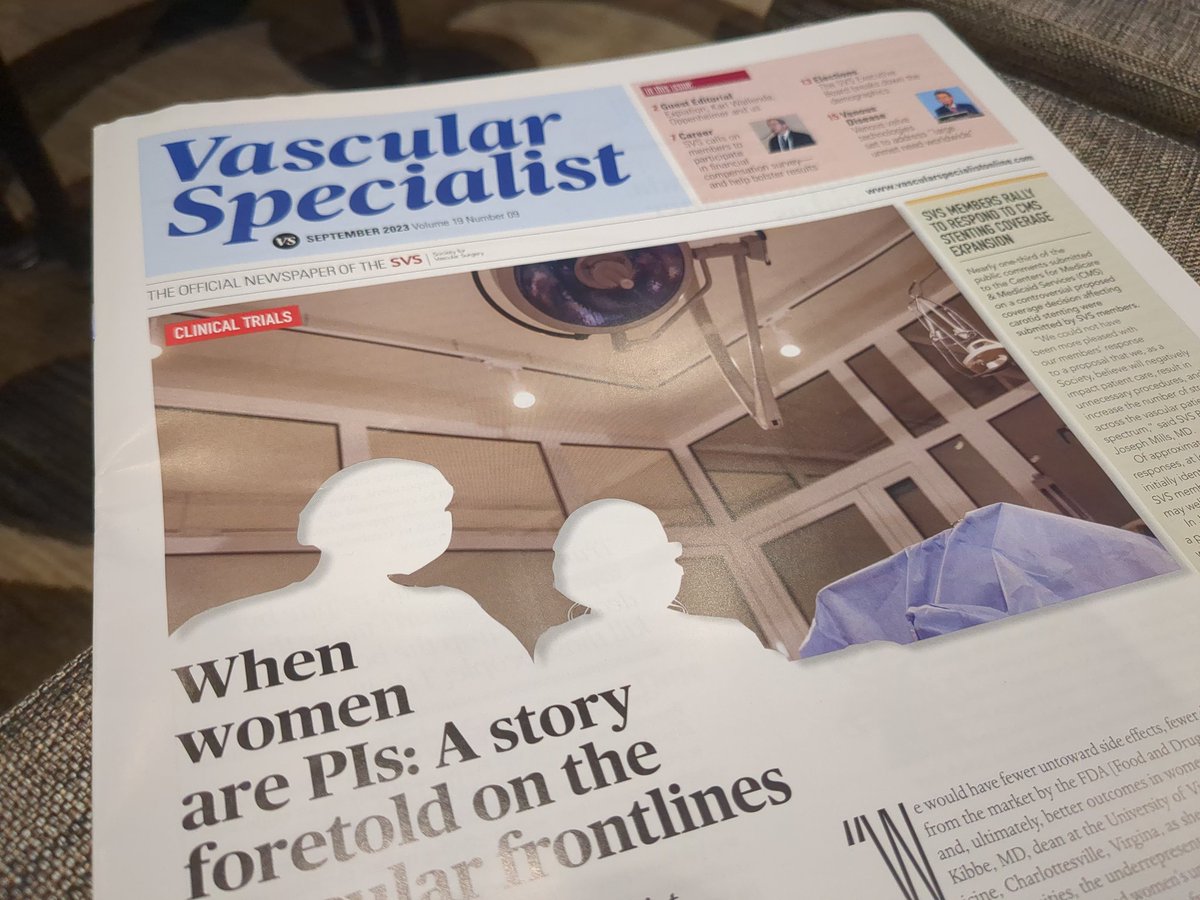 VascularOnline's tweet photo. #EVS2020: Our latest issue is available at the @VascularEVS registration table. @VascularSVS https://t.co/JV1qpYVLOV