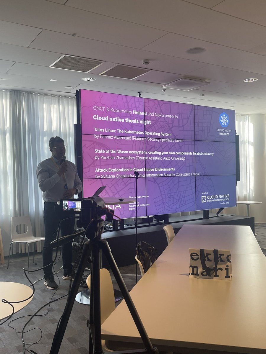 Kubernetes Finland tweet media