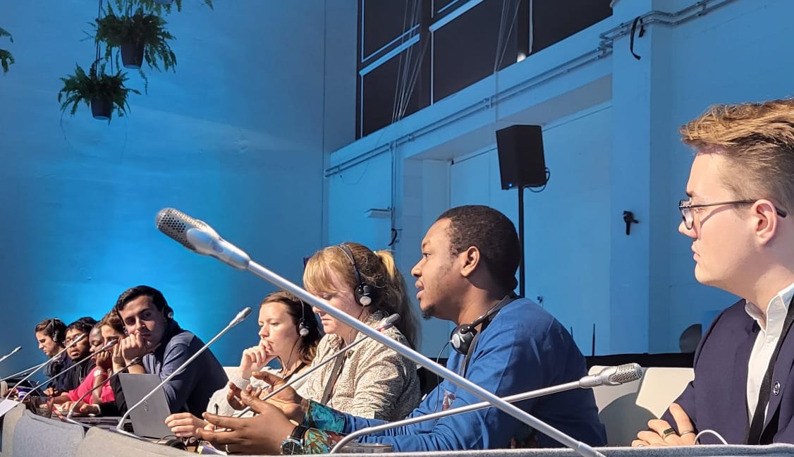 alfahimaya's tweet photo. Panel sur la participation et l'engagement des jeunes dans le gouvernement ouvert.  C'était un plaisir de partager avec d'inspirants jeunes venus du monde entier. 
Heureux aussi de voir que cette question est l'une des nouvelles préoccupations de @opengovpart. #OGPEstonia #Kibaro https://t.co/Gdp2fwhYDj