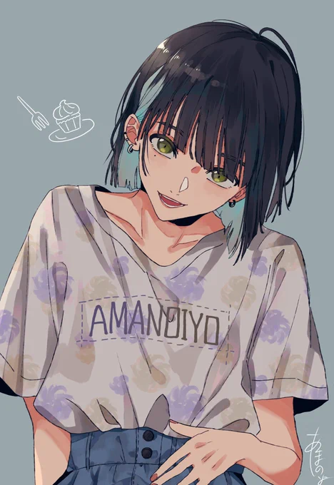 #私の作品知ってもらえたら幸せの極みぱっつん・男の子を描いてます! 