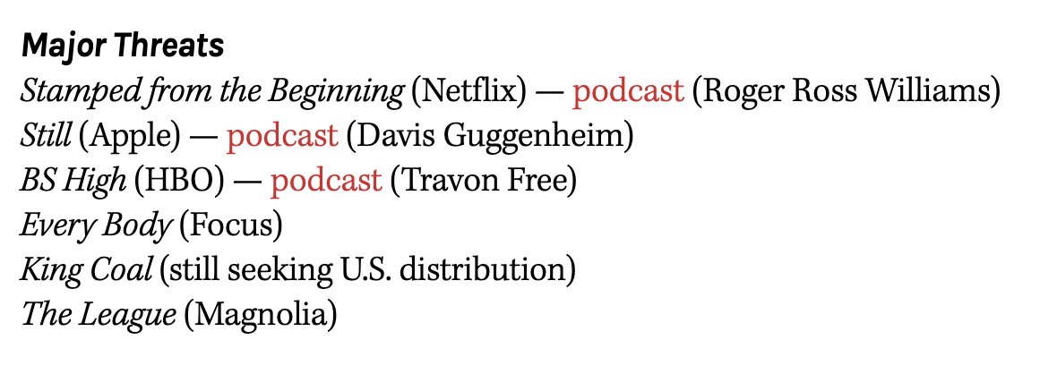 Scott Feinberg of @THR calls KING COAL a 'major threat' in his Oscar race predictions. But in order to be competitive in awards season you need money, and lots of it. We're indie & self-distributing. The best way to support is to go see the film in cinemas kingcoalfilm.com/screenings