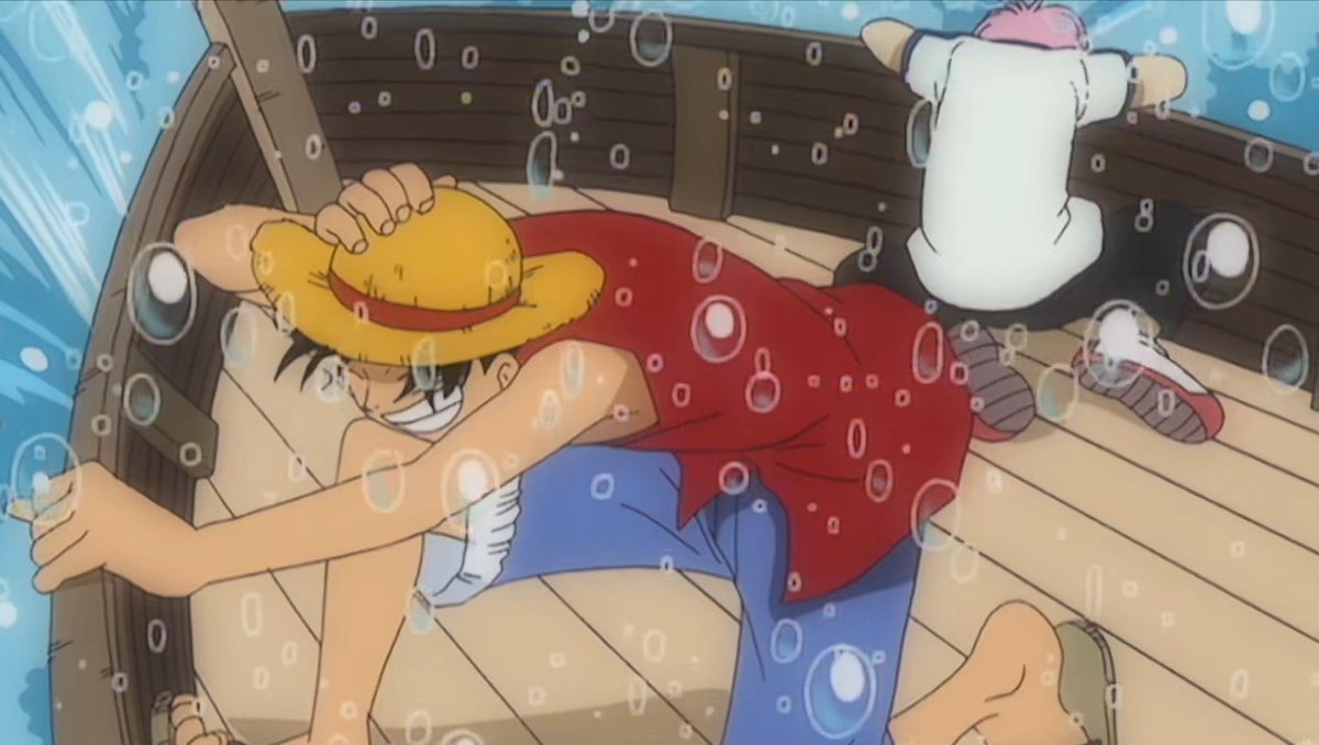 LunamiLuffy's tweet photo. Luffy and Nami meeting each other for the first time

#ONEPIECE https://t.co/5RVpDVBbtZ