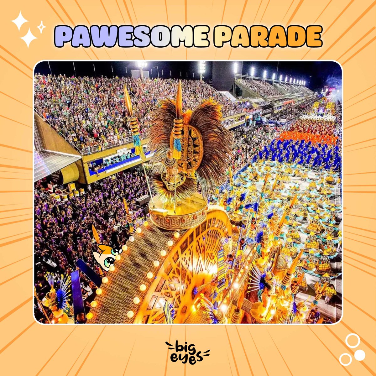 #ThemeOfTheWeek😻

✨PAWESOME PARADE is here!😽

😻Get in early and Buy $BIGINF before the price increases!💹

🔗buy1.bigeyes.space

#BigEyesInfinity #BigEyesCoin #thursdayvibes  $BIGINF