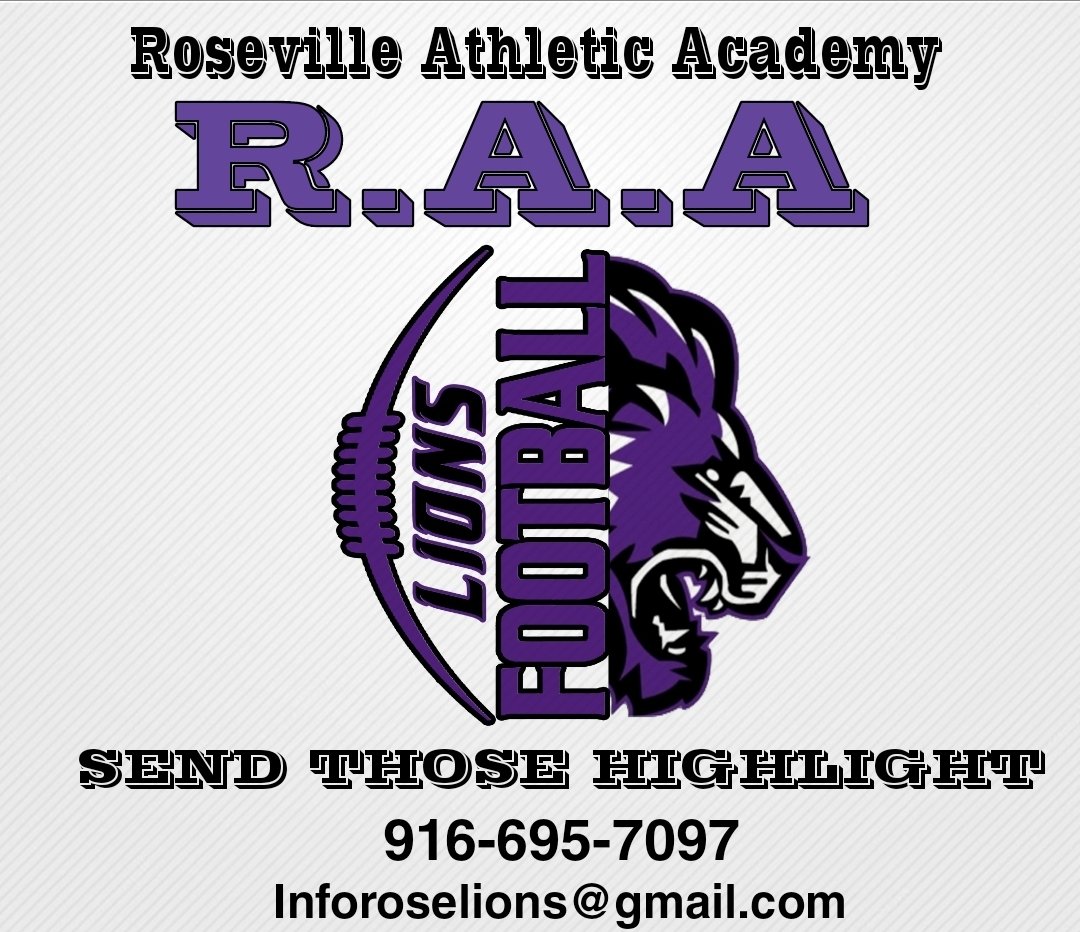 Here is what you gain by joining the Roseville Athletic Academy can offer you. ✅️ Exposure ✅️ Film sent to colleges ✅️ Be Evaluation every week ✅️Character/Leadership Skills ✅️Grades ✅️ You don't lose any Eligibility The opportunity is yours.