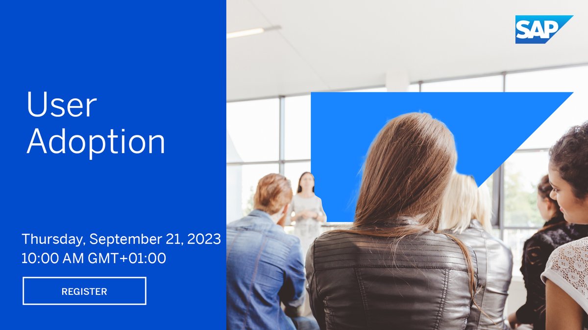 🔑 Uncover the key to achieving the ultimate goal of increased end-user adoption with the latest updates to SAP Enable Now and SAP Companion. 

Let this objective guide your exploration of the exciting features and enhancements in our upcoming webcast: imsap.co/6019PImol