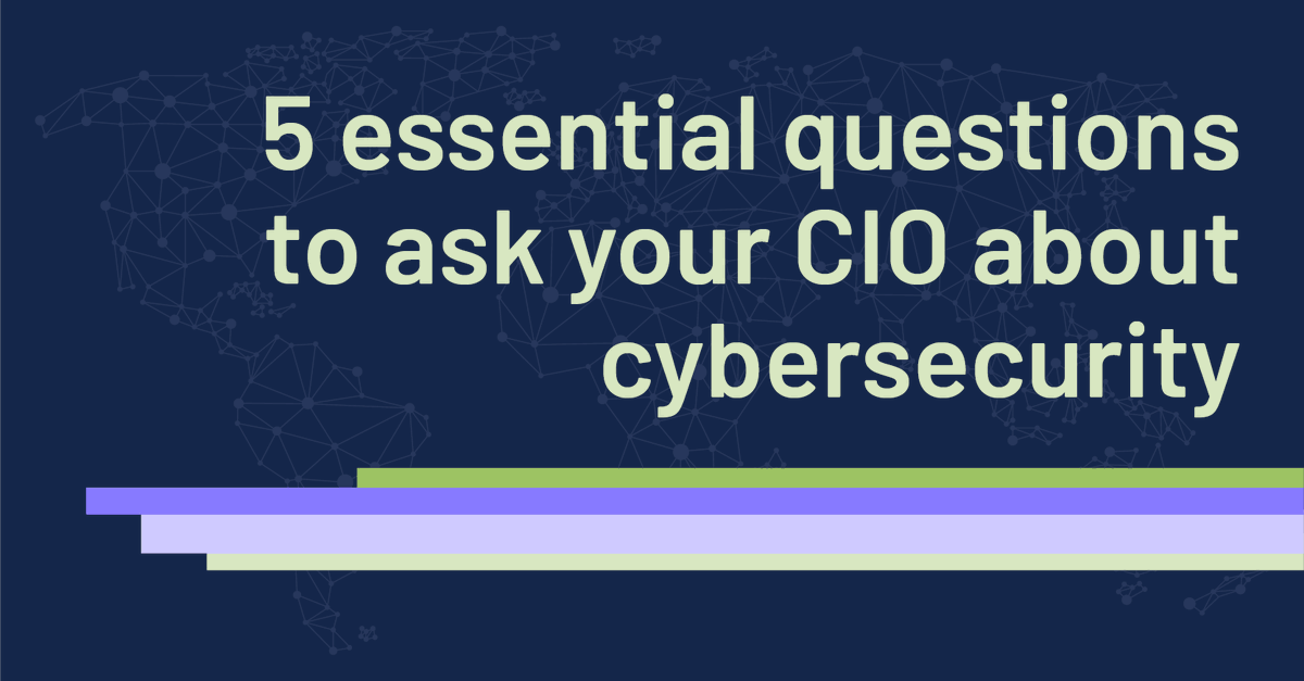 yrsystems's tweet photo. Global management consulting firm Kearney gives you 5 questions to ask your vCIO (virtual chief information officer) about your cybersecurity. Don't have an in-house CIO? As about our vCIO service.    https://t.co/2GPsc5etH6 https://t.co/O5zb8o7vIK