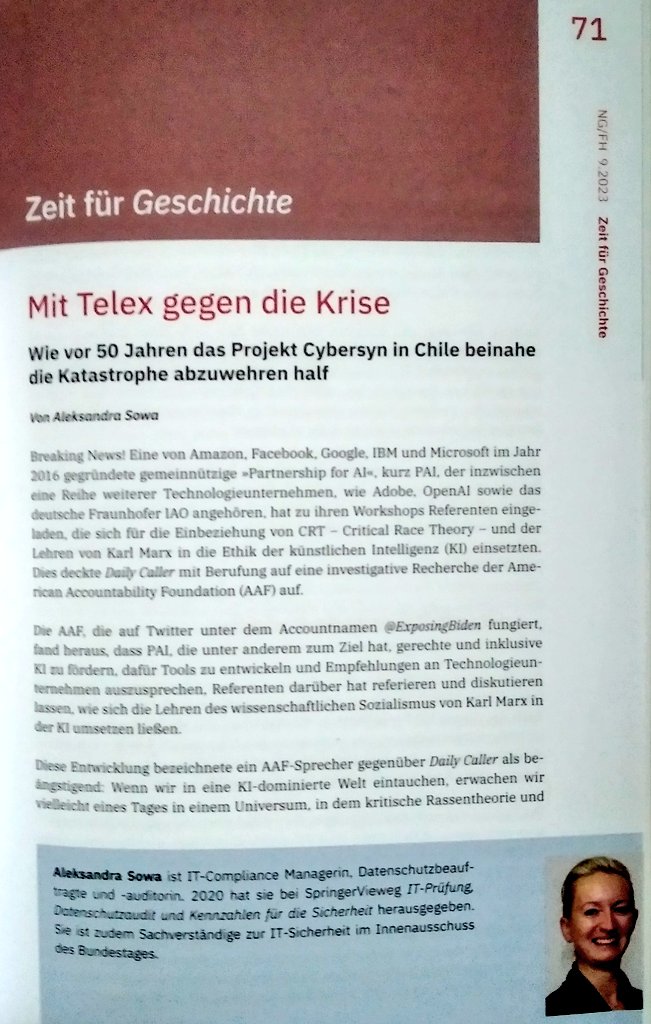 kryptomania84's tweet image. Wer glaubt, #Datenminimierung wurde in #DSGVO erfunden, irrt: das von Stafford Beer konzipierte kybernetische System #Cybersyn sollte irrelevante #Daten sofort löschen und keine Daten aufbewahren: &quot;Why should governments be trying to deal with last summer&apos;s problems?&quot; 
#ngfh
