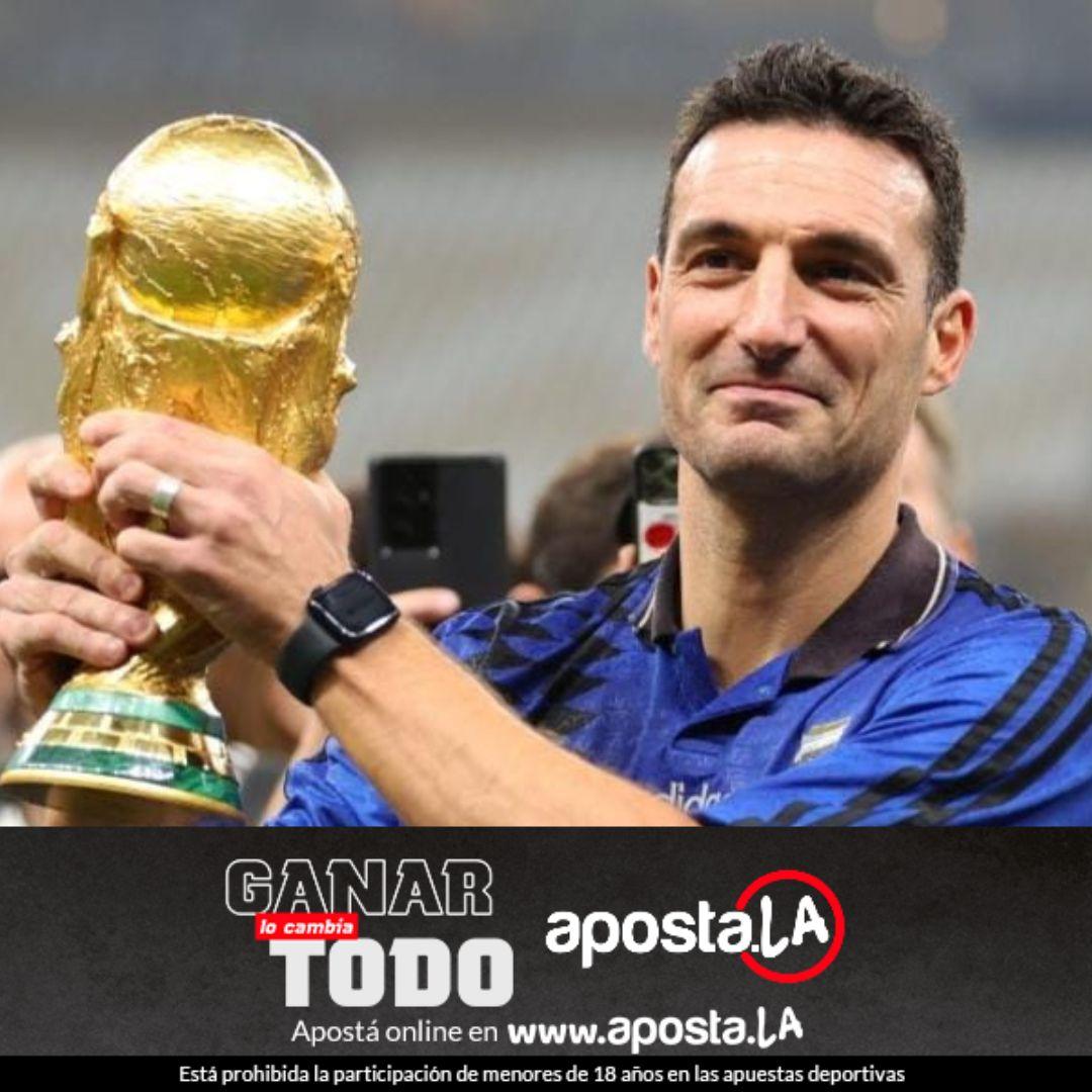 BrunoPont's tweet photo. Lionel Scaloni debutó hace exactamente 5 años con DT de Argentina. Sus números son impresionantes:

41 victorias, 15 empates y 5 derrotas
Campeón de Copa América, Finalissima y Copa del Mundo.

#730AM #CardinalDeportivo https://t.co/pNo4D5ugnF