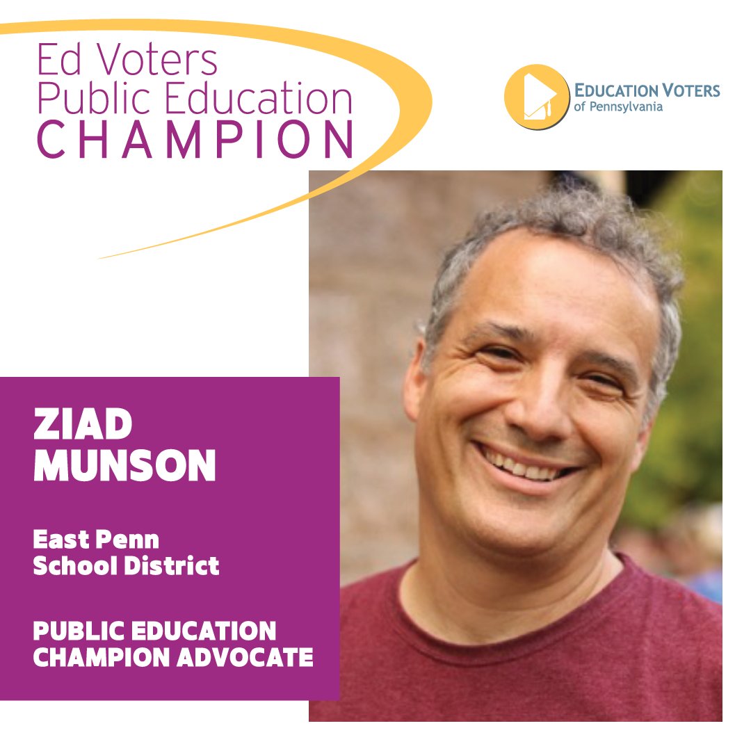 zwmunson's tweet photo. I'm very glad to be working with- and learning from- @EdVotersPA  this year to advocate for fair, commonsense funding of our public schools in Pennsylvania. https://t.co/mzMLvtXFvl