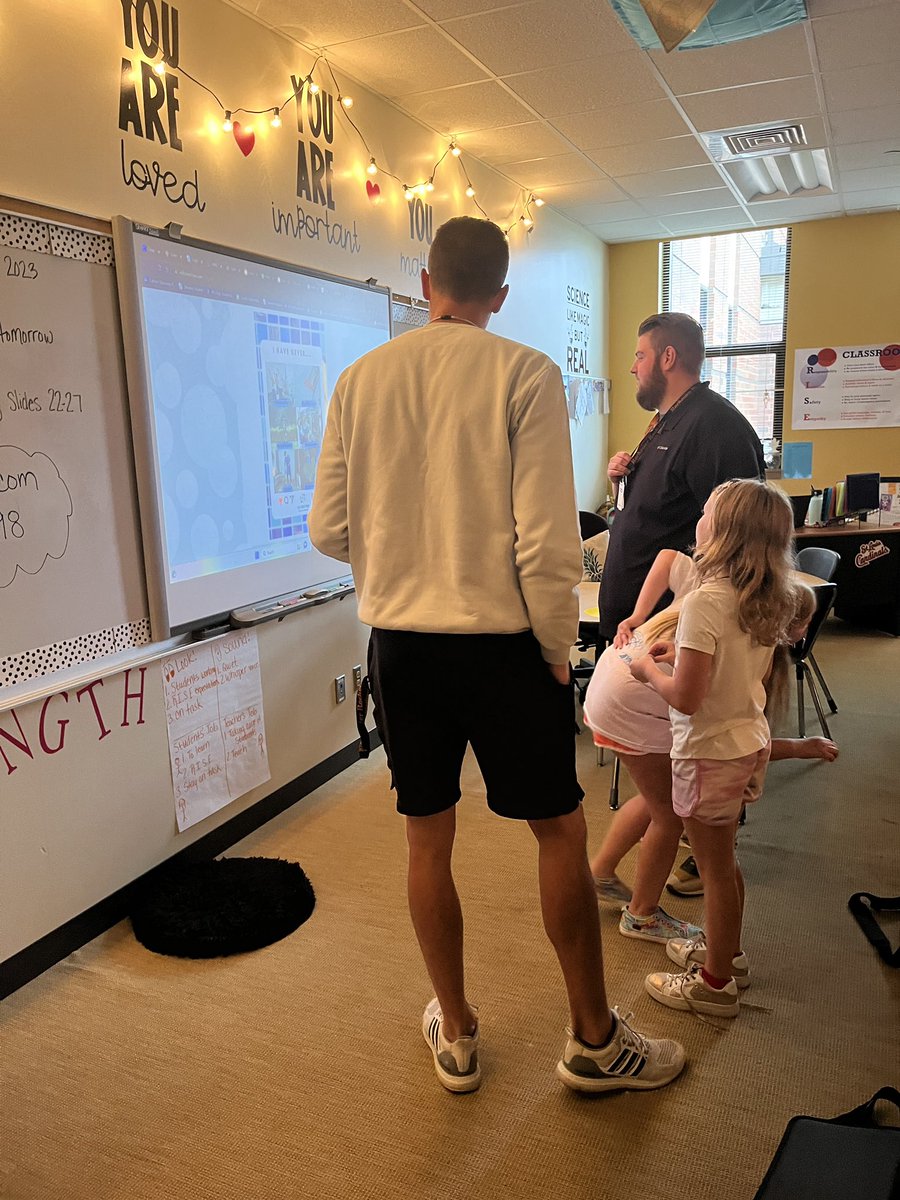 <a href="/freshcupofcody/">cody dickerson</a> and <a href="/coachmblaise/">Matt Blaise</a> joined us for our #firstfive Quick Connect this morning “I have never…” <a href="/ed_tomorrow/">edtomorrow</a> #rochesterrockets