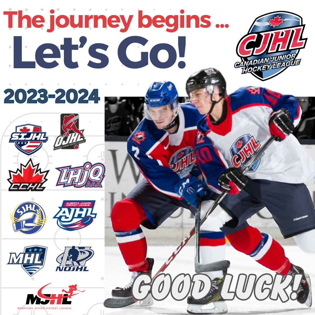 MYHockeyRanking's tweet photo. Guess what?
Hockey's back for the big kids, too.

Welcome to junior hockey month!

It's opening weekend for the @NOJHL, @OJHLOfficial  &amp; LHJAAAQ.

Games tonight in the NOJHL &amp; OJHL.

Good luck everybody ... play hard &amp; be safe! https://t.co/HXRVgJycx6