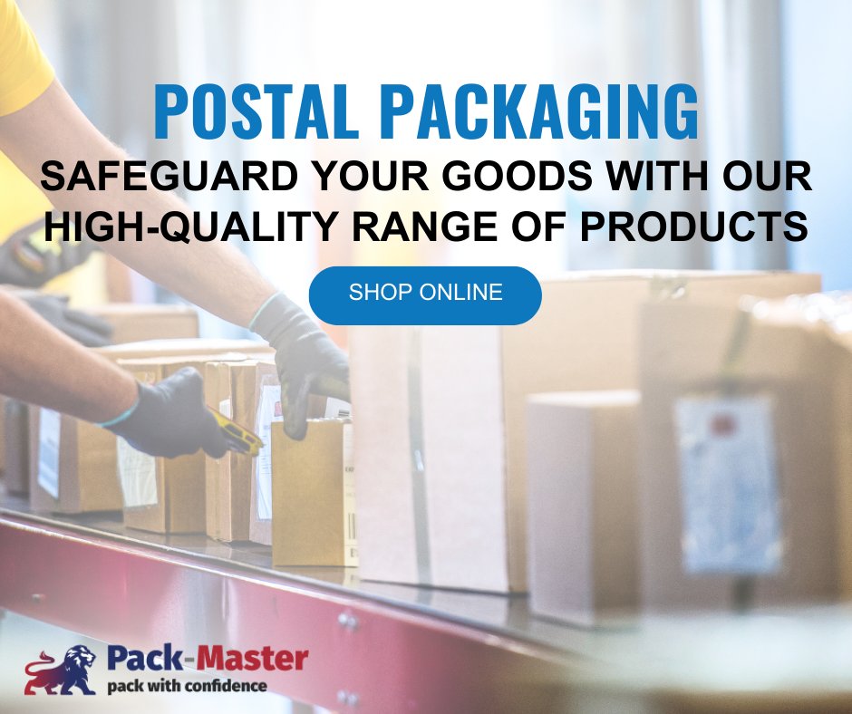 PackMasterLtd1's tweet photo. Help to minimise your shipping costs with our postal packaging solutions. For fast and easy mailing, at Pack-Master we've got you covered.

Order before 4pm to ensure Next Day UK delivery.

https://t.co/G09WPzSzt6

#packmaster  #packagingproducts #ukpackaging #postalpackaging https://t.co/q4geYWKd1r