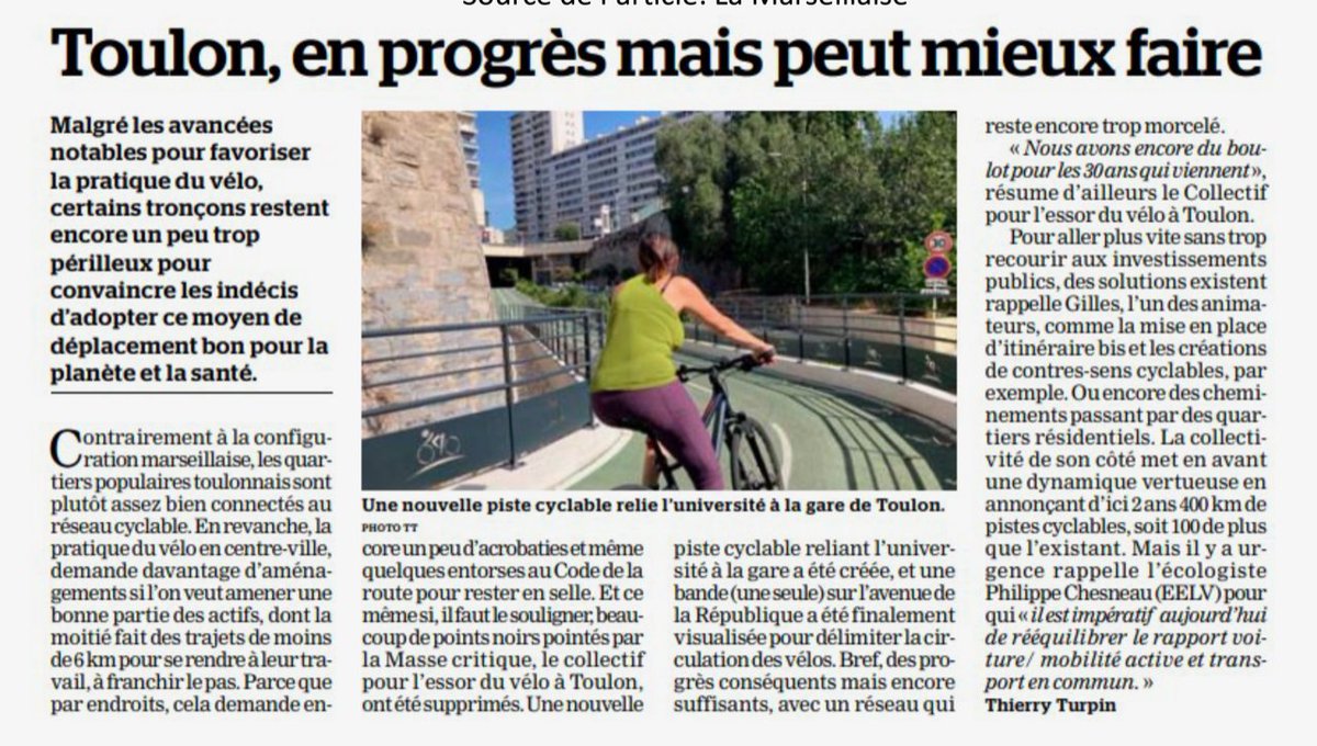 [PRESSE] La Marseillaise, 10 août 2023 : "Toulon, en progrès mais peut mieux faire".