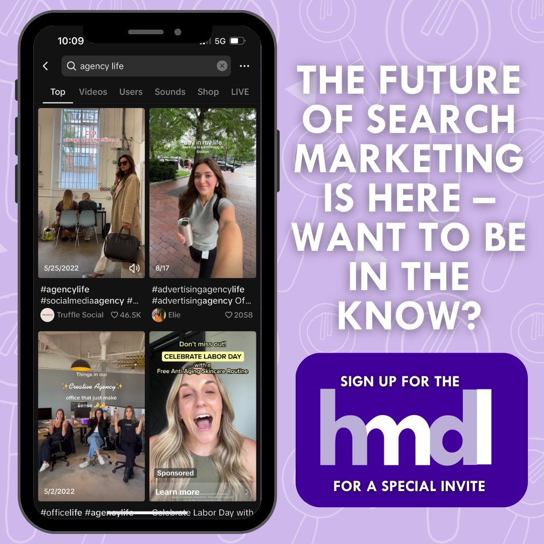 Feeling dizzy from Search Marketing changes? We're here to assist. Join our exclusive event unveiling exciting shifts in search marketing. HM DL newsletter subscribers only! 💌 Sign up here (bit.ly/36gEdg2) to stay ahead with HM DL Live! #SearchMarketing #Innovation