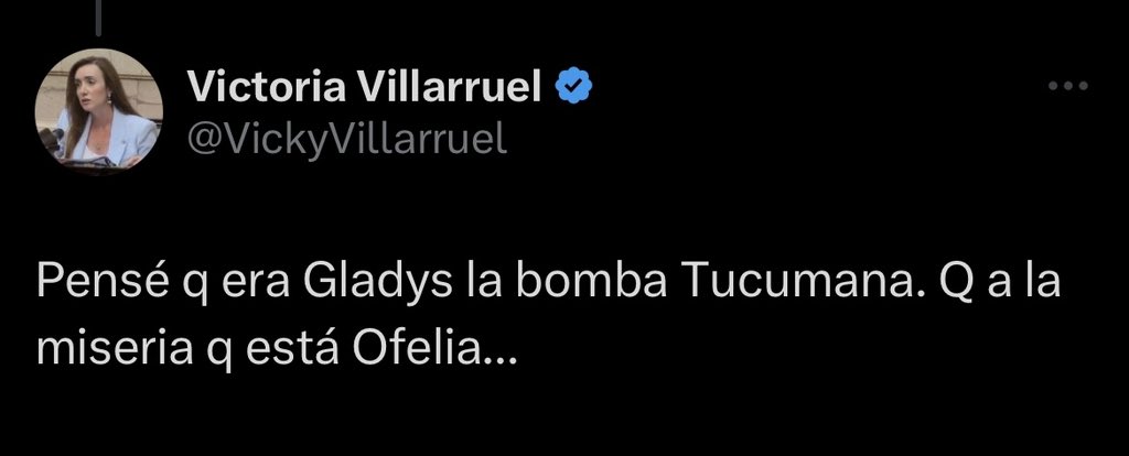 Ofelia Fernández tweet media