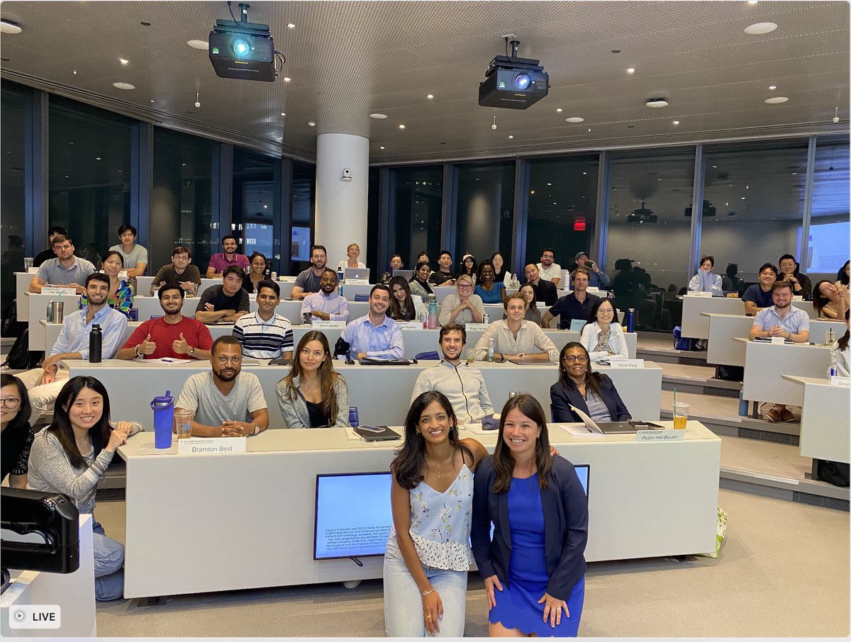 carly chase (@carlychase) on Twitter photo Big thanks for <a href="/EshipMIT/">Martin Trust Center for MIT Entrepreneurship</a> alum + Co-Founder/CEO of <a href="/aavia_io/">Aavia</a>, <a href="/aagya320/">Aagya Mathur</a> for helping me kick off the fall semester of Foundations of Eship <a href="/Columbia_Biz/">Columbia Business School</a> last night!
Always appreciate the vital insights and way you openly share with our students!
cc: <a href="/LangCenter_CBS/">The Lang Entrepreneurship Center</a> Big thanks for <a href="/EshipMIT/">Martin Trust Center for MIT Entrepreneurship</a> alum + Co-Founder/CEO of <a href="/aavia_io/">Aavia</a>, <a href="/aagya320/">Aagya Mathur</a> for helping me kick off the fall semester of Foundations of Eship <a href="/Columbia_Biz/">Columbia Business School</a> last night!
Always appreciate the vital insights and way you openly share with our students!
cc: <a href="/LangCenter_CBS/">The Lang Entrepreneurship Center</a>