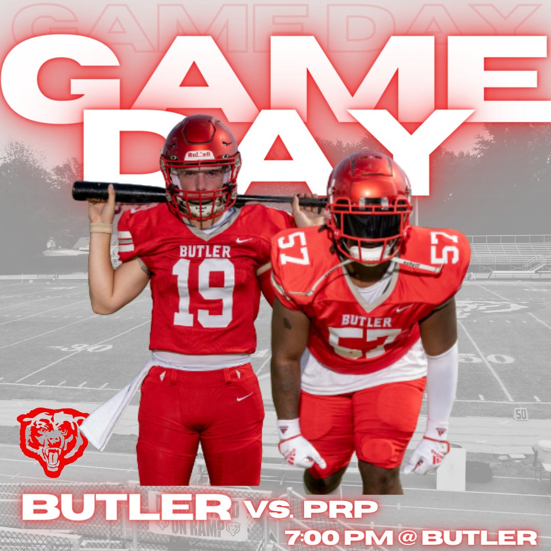 Football_BTHS's tweet photo. π PRP
β° 7:00 PM
π Butler
ποΈ https://t.co/A6A4dglP8B
#BeatPRP https://t.co/YoEY80e2Qh