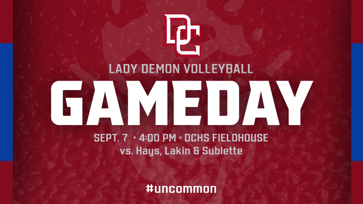 RedDemonSports's tweet image. @LadyDemonVB host a Quad at the Fieldhouse today.  Matches start at 4pm.  #uncommon
4p Dodge City vs. Lakin
5p Dodge City vs. Hays
7p Dodge City vs. Sublette