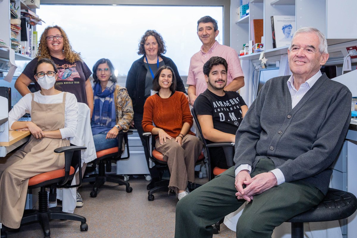 Laura Vallés Sainz y Félix Hernández, del grupo de Jesus Ávila en el CBMSO, descubren que la lamivudina, un medicamento utilizado para tratar el VIH, podría tener un impacto beneficioso al retrasar el avance del alzhéimer.

mdpi.com/1422-0067/24/1…

Foto: Álvaro Muñoz Gumán