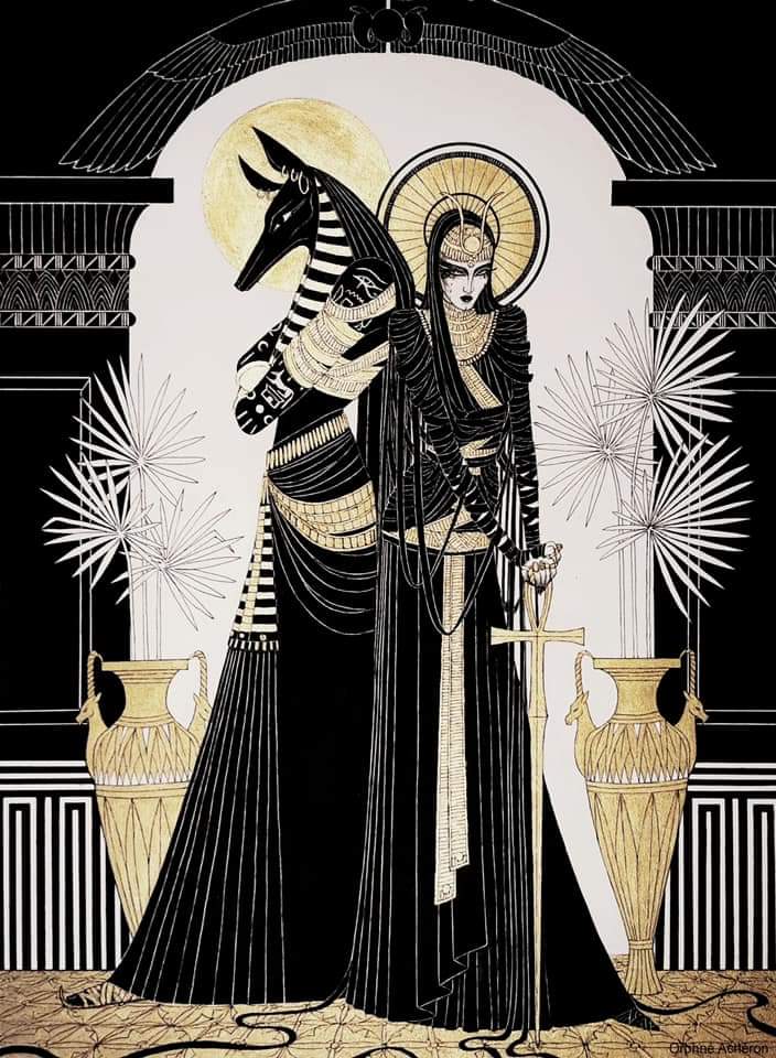 sanjabh's tweet photo. “Everything good is costly, and the development of the personality is one of the most costly of all things. It will cost you your innocence, your illusions, your certainty.”

― Carl Jung 

[ Art • “The Afterworld Beneath Their Feet • by Orphné Achéron ] https://t.co/nmVhEVPCD3