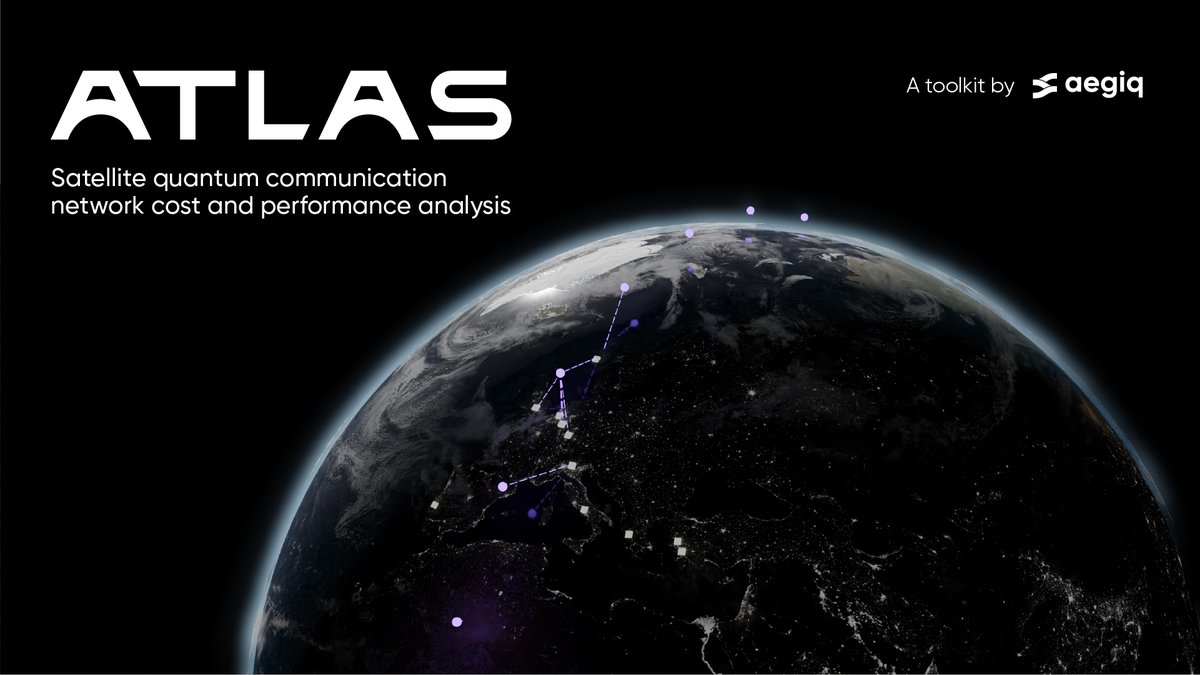 Today we’re launching Atlas, the first commercial technology of its kind, bringing new benefits to the #defence industry and global alliances such as #NATO. Please visit us at our stand at @DSEI_event in the Space Hub to see Atlas in action! 👉aegiq.com/solutions/atla…