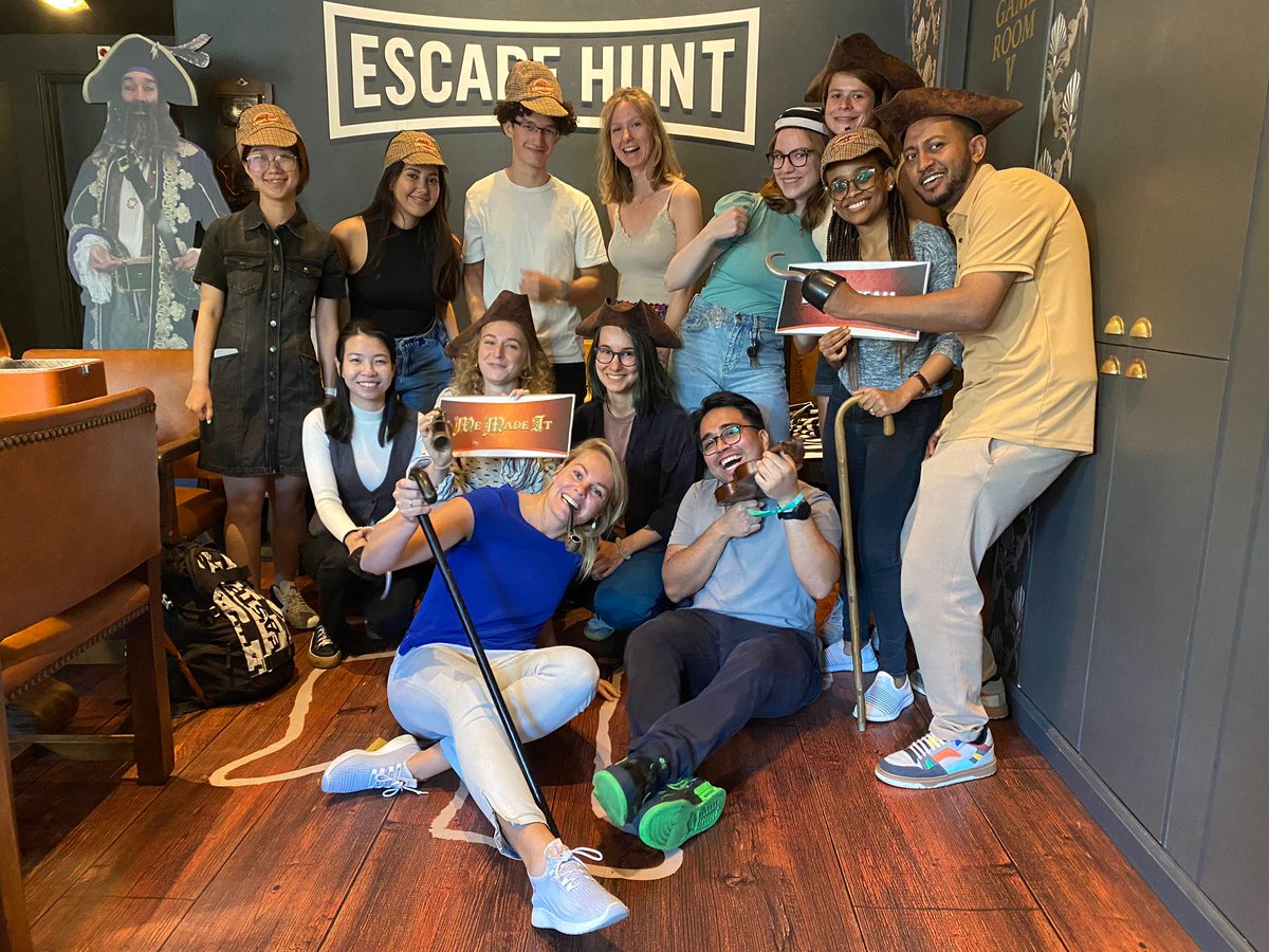 gsmsgroningen's tweet photo. We are very happy to welcome our new MMIT &amp; CPE students in our programmes! They started off with some exciting group activities - city tour, escape game, lunches and drinks! We wish you lots of fun, discoveries and personal growth during upcoming 2 years. 🤩
@umcg @univgroningen https://t.co/ocpxOBREwf
