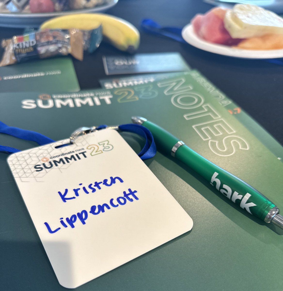 kmlippencott's tweet photo. Spending the day at #connectingnwa Summit - looking forward to learning about initiatives in our fast growing area. @harknwa https://t.co/s74dUSFZAM