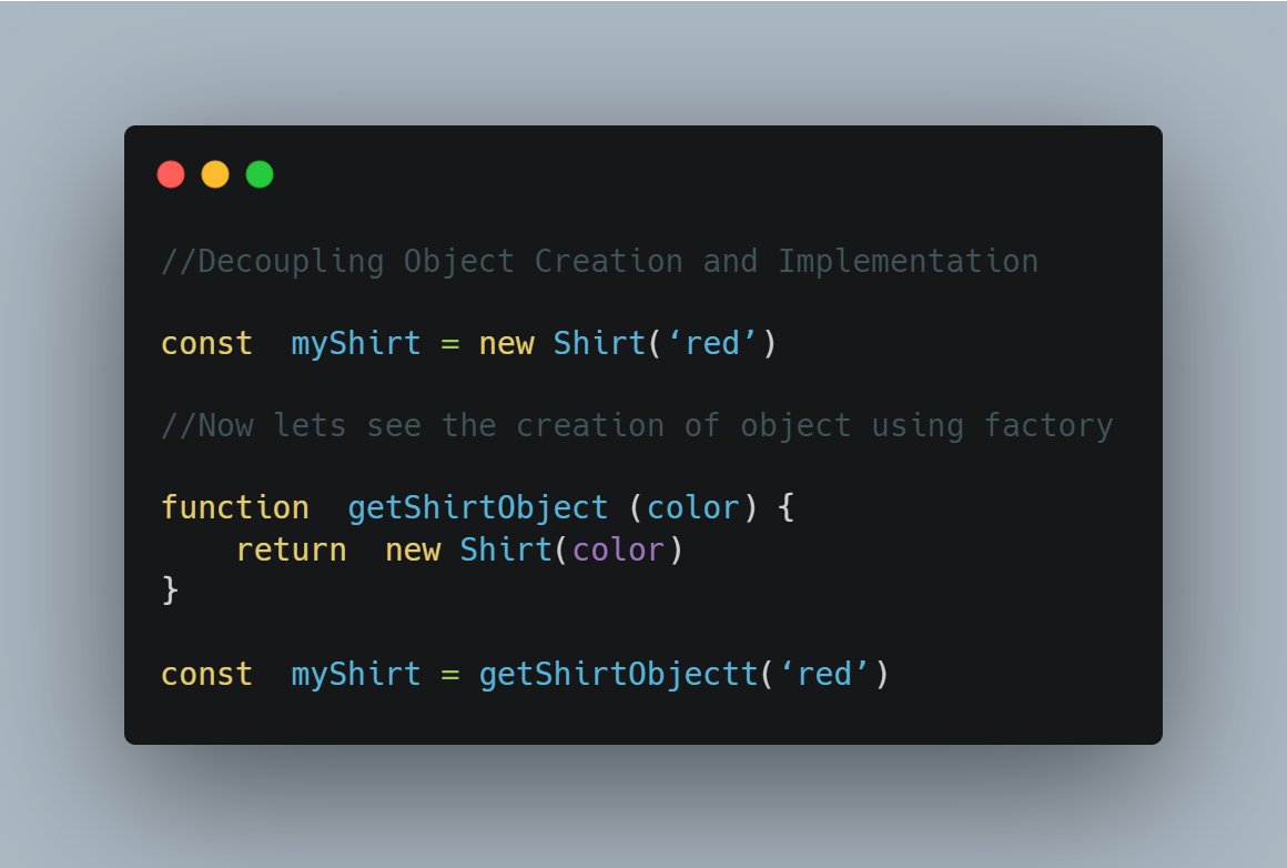 Unlock the power of the Factory Pattern in Node.js to streamline object creation and enhance encapsulation. Learn how this versatile pattern can simplify your code. 

Read more: bit.ly/3sJq21D