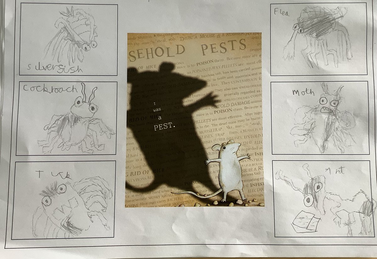 3PD_LPS's tweet photo. Welcome to Year 3! We have spent the first few days studying ‘Hermelin’, a story all about a detective mouse. This afternoon we learnt the technique of feathering when sketching. Just look at what we achieved! 😍 #LPSart https://t.co/kuCByQnvyR