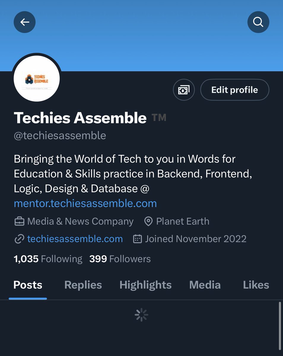 techiesassemble's tweet photo. 399 Super followers, Thank you for connecting!
+1 to 400 ..
Letโs make it a possibility ๐
#techiesassemble #techies #100daysofcode #365daysofcode https://t.co/IbVvX6PkDM