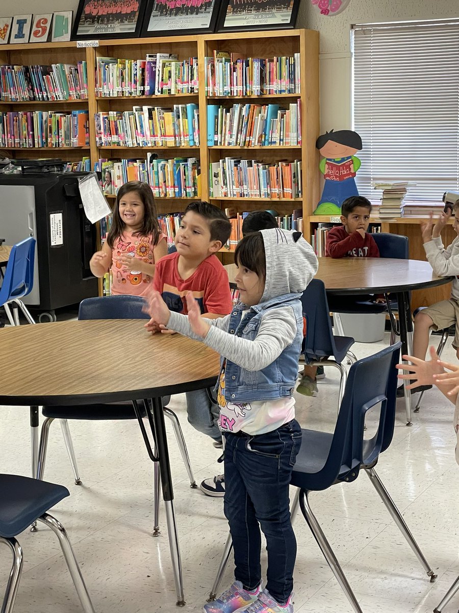 Our Warriors are having a great morning in music class! <a href="/msfrazee_music/">Ellen Simon</a>