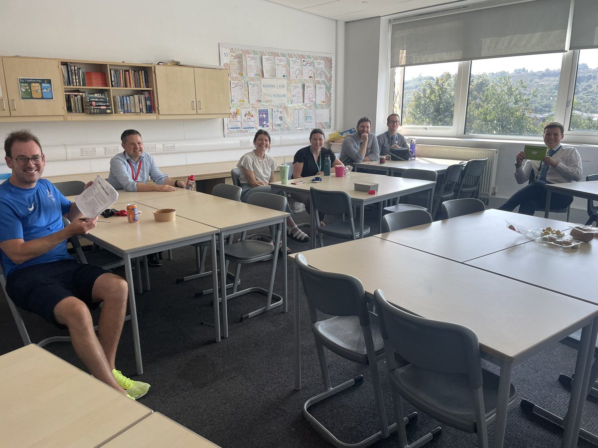 Our first Professional Reading Group session of the year kicked off today. Focus? ‘Spotlight Assessment’ from the ‘Power Up Your Pedagogy’ handbook <a href="/Bruce_NextLevel/">5⭐️ Schools</a> . Thank you to the staff who engaged in the discussion! 💬
<a href="/SClpl/">SCHS Clpl</a> <a href="/_stcolumba/">St.Columba's HS, Gourock</a> <a href="/MrStoddartMaths/">Mr Stoddart</a>