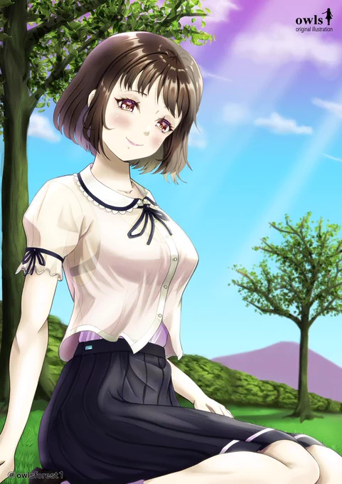 #私の作品知ってもらえたら幸せの極み 女の子多めに色々描いてます。皆さん、今日も1日お疲れ様でした。それではおやすみなさい、良い夢を#イラスト 