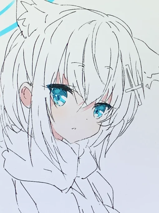 シロコちゃん描きつつ、、、 