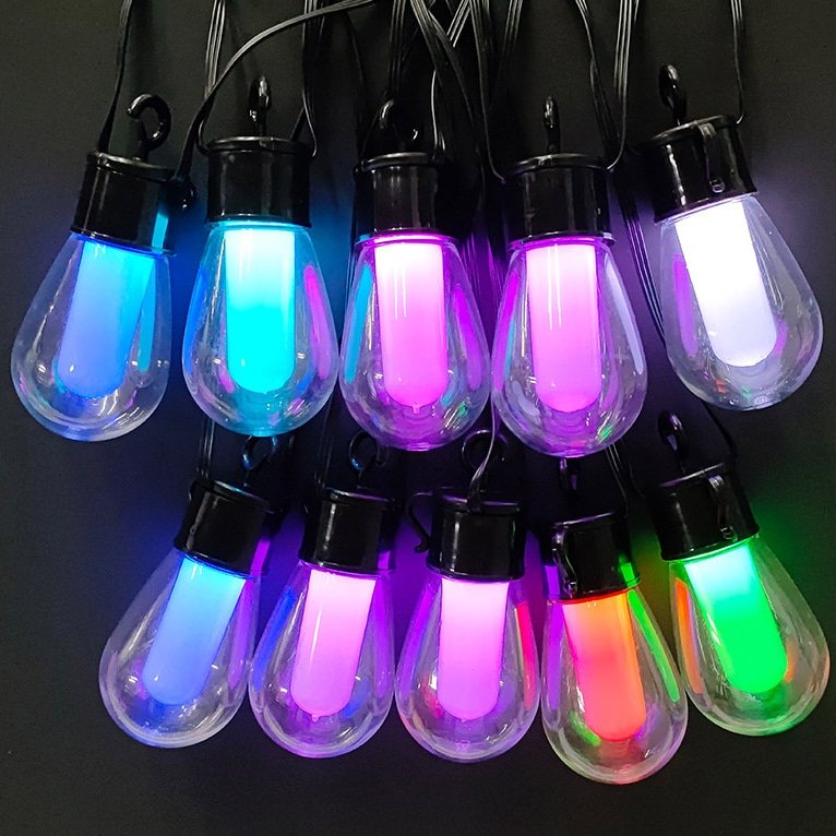 nbakilight's tweet image. Pixel bulb string lights s14 bulb with light guide remote controller or app control,usb powered #pixelstringlights #pixelfairylights #ledfairylights #partylights #holidaylights #decorativelights #lucesdecorativas #festoonlights #bistrolights #Akilight