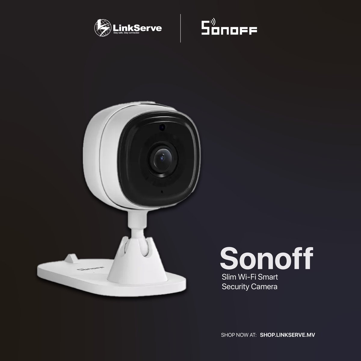 SONOFF CAM Slim smart home security camera offers 1080P HD resolution, night vision, motion detection and alarm to keep your home safe and secure. 

To buy online: rb.gy/uxild