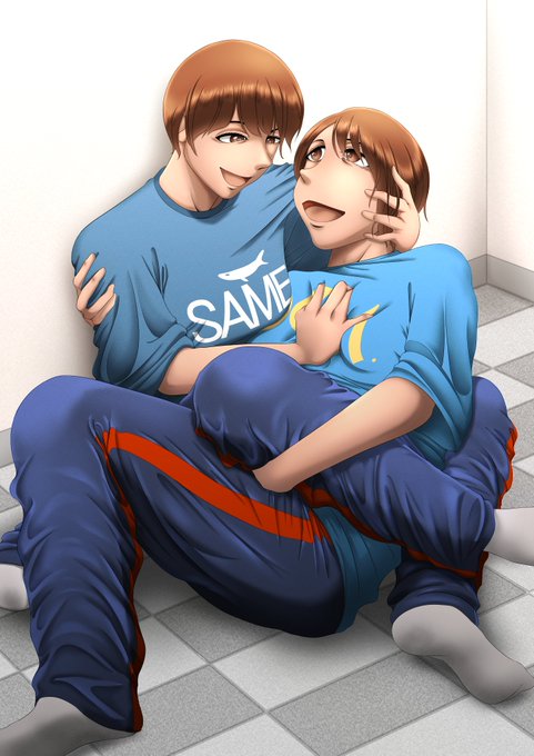 修学旅行とか合宿の際に、人気の無い共用施設で、これからレズセが始まるかもしれない感じにイチャついてる女子絵 