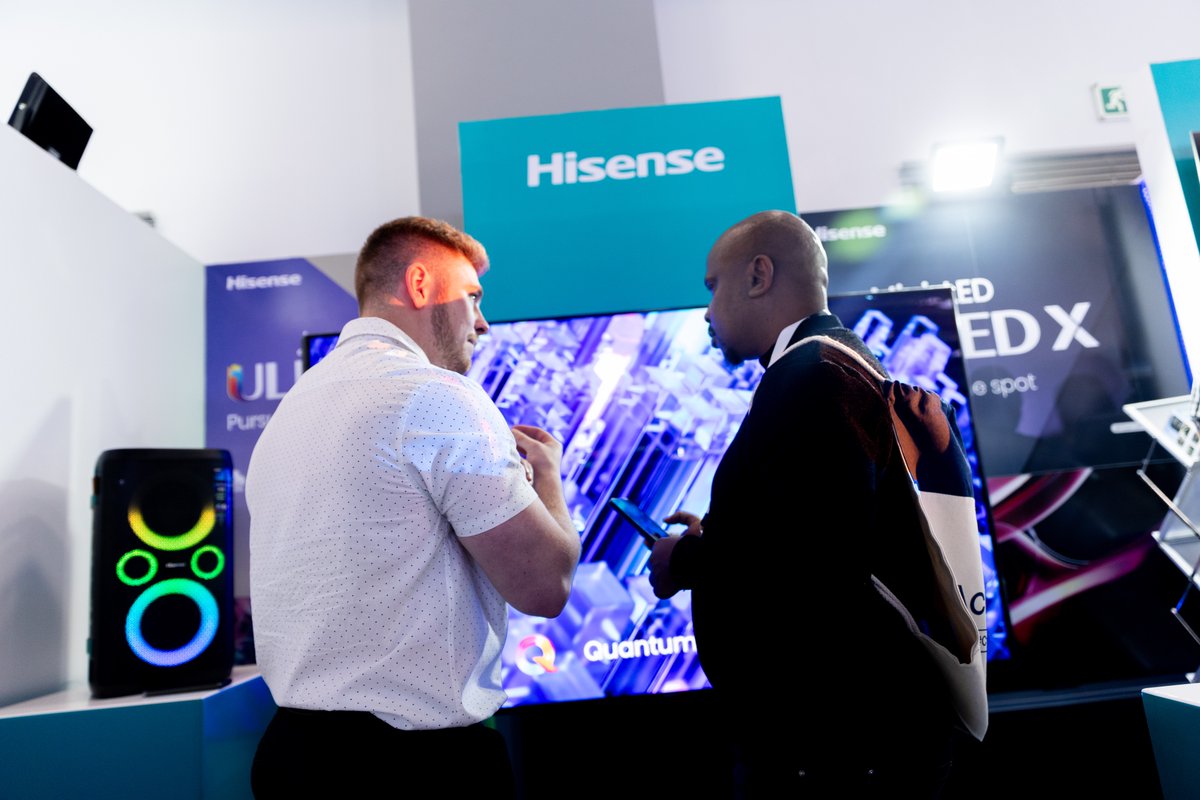 Rectron's tweet photo. Experience the future of entertainment with Hisense 's stunning 8K TVs, offering unmatched quality and clarity at #RectronSummit

Additonally, the C1 Lase Projector utilises a TriChroma laser engine that surpasses industry standards.

#TechSummit #ICT #Tech #AI #Future #Hisense https://t.co/oOUCIzOCuD