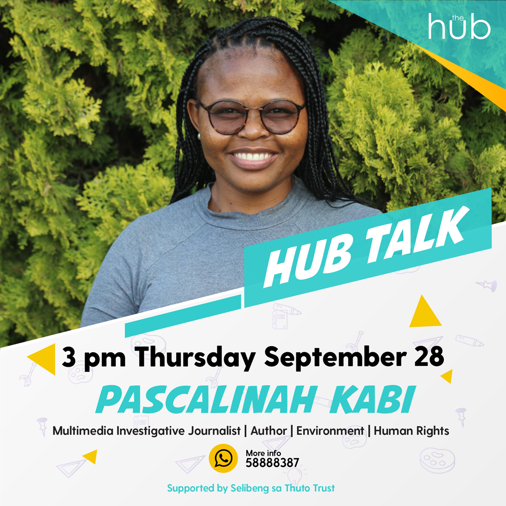 On International Day for Universal #AccessToInformation (ATI), we're hosting author and investigative journalist <a href="/PascalinahK/">Pascalinah Kabi</a> for a Hub Talk. 

We're looking forward to learning more about ATI, investigative journalism, and the importance of women's contribution to journalism!
