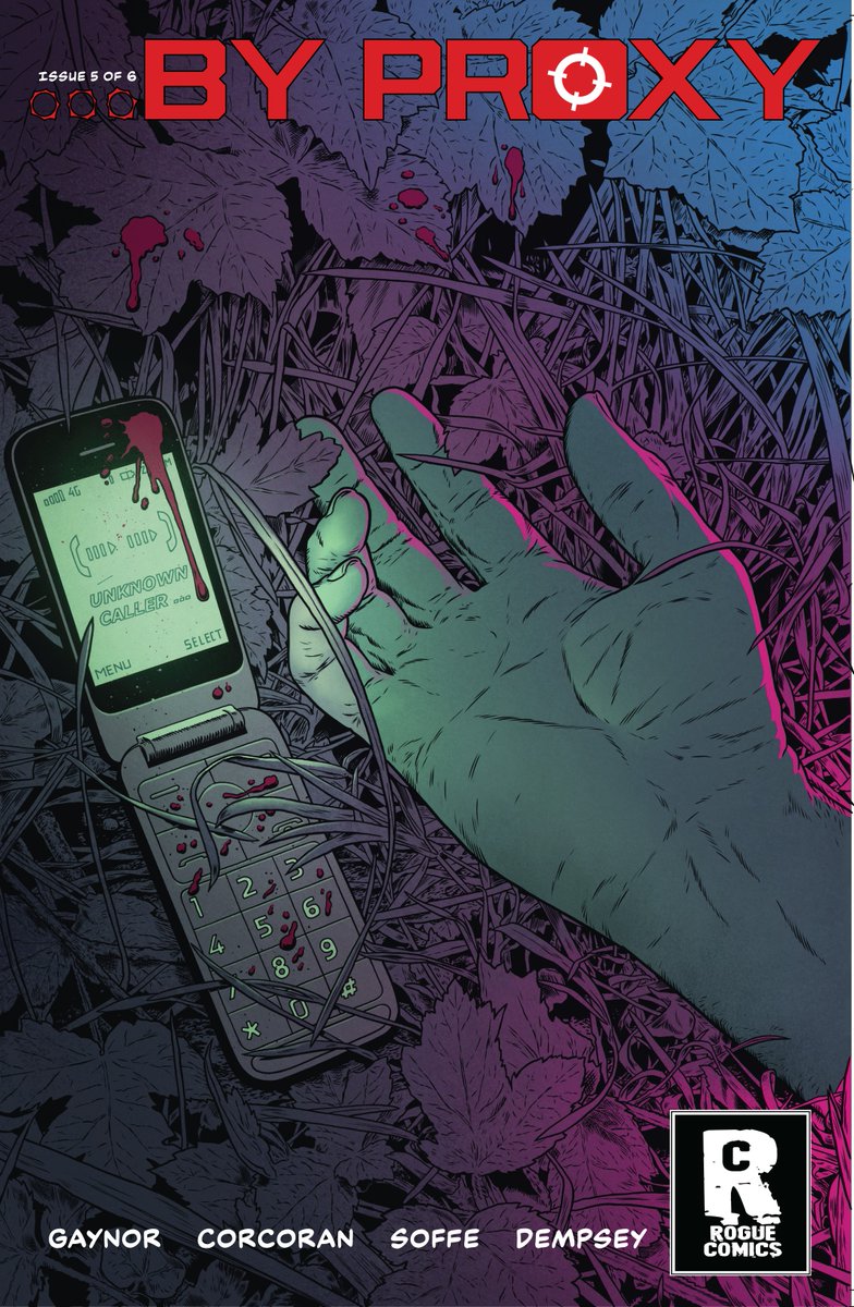 Very excited to launch issue 5 of ...by Proxy this Saturday <a href="/Dublincitycomic/">Dublin City Comics</a> at 3pm. ...by Proxy follows the struggles of a reluctant hitman as he seeks to leave the occupation. For anyone unfamiliar with the series, issues 1,2,3 and 4 will also be available for purchase