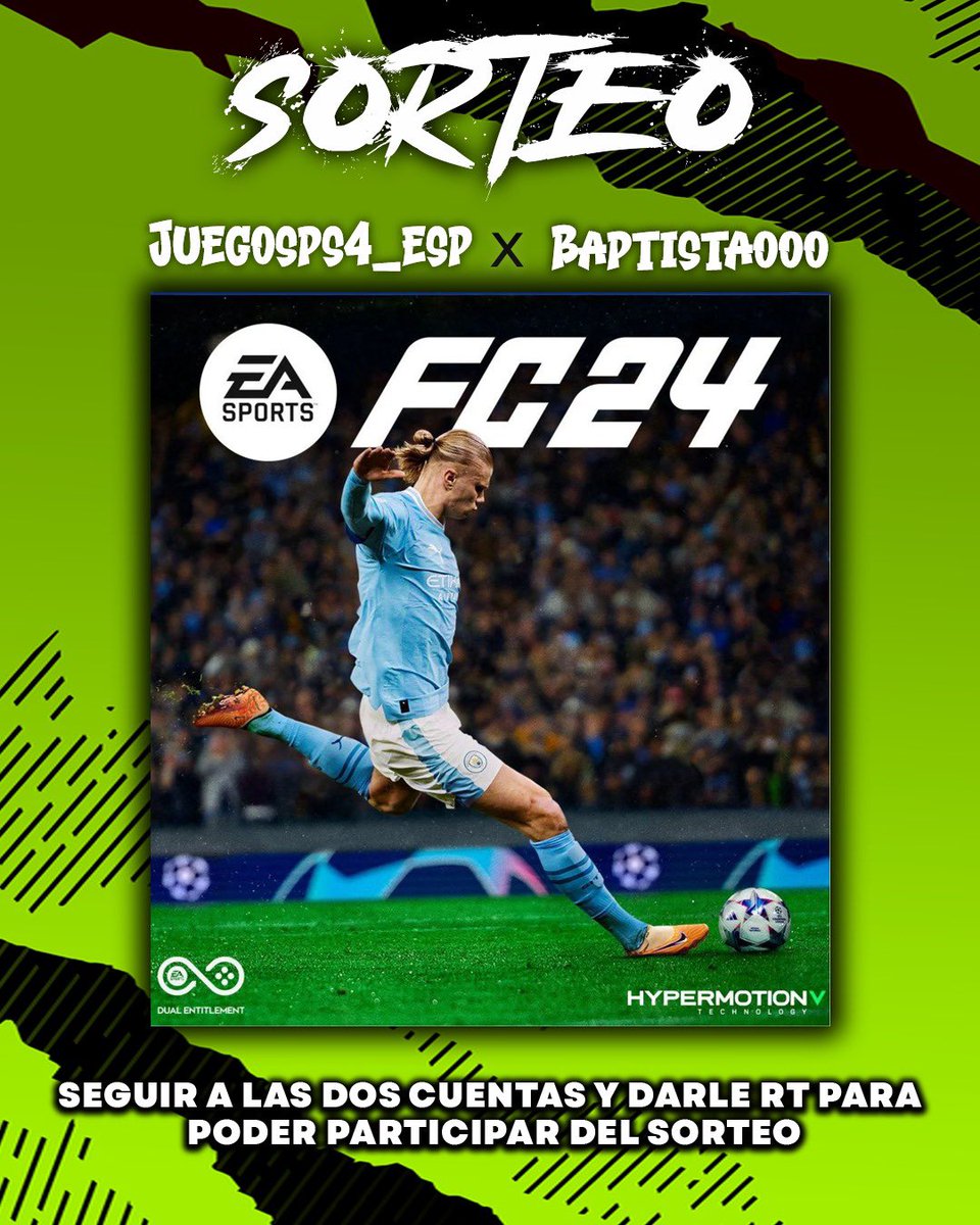 Voy a sortear otro FIFA 24 por aquí. Con seguirme a mí y a @JuegosPS4_Esp y dar RT al tuit lo tenéis hecho Ganador el 28/09 🤓 ✨Suerte✨