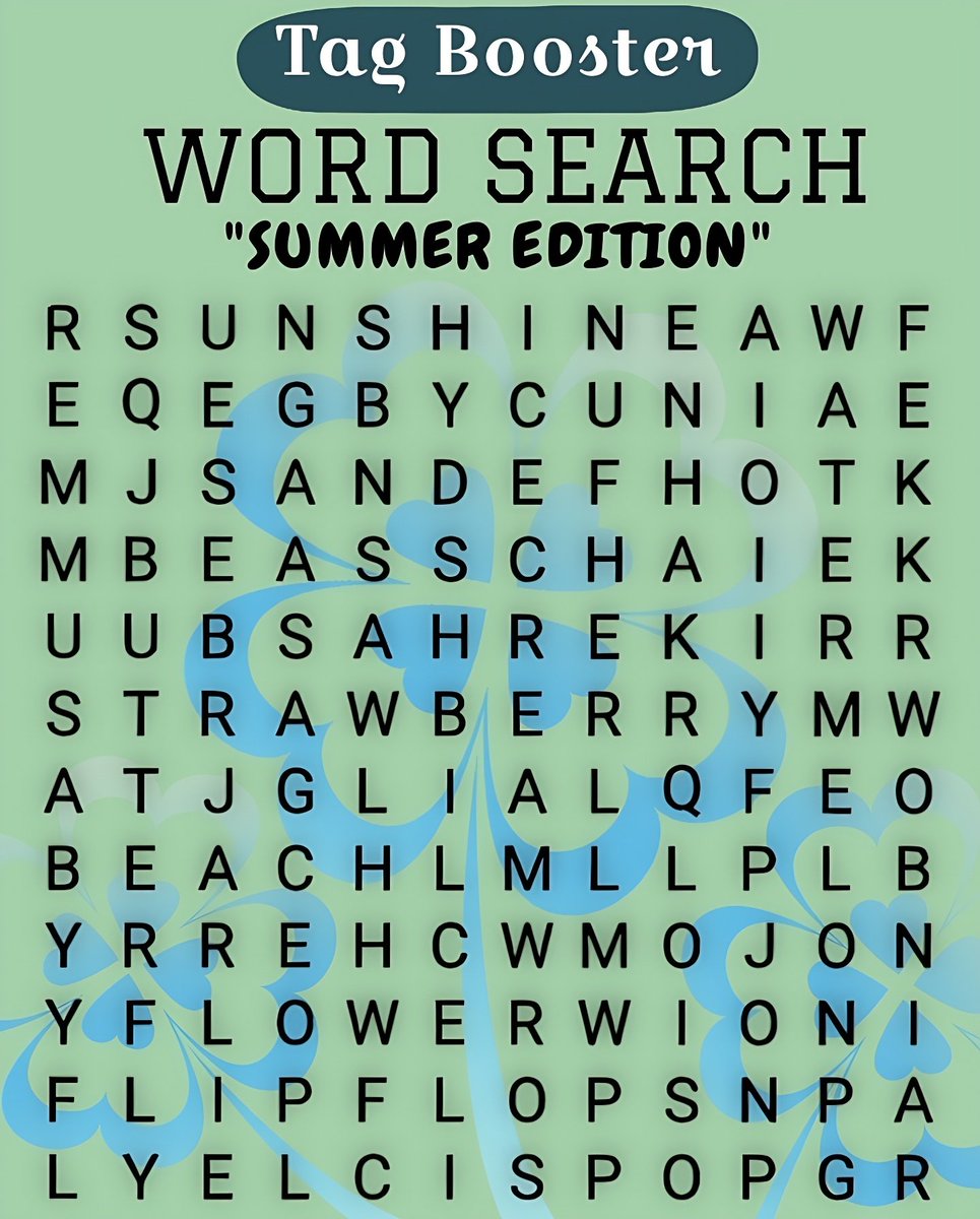 ofcjclovers's tweet photo. [📈] TAG BOOSTER

Since we met our sunshine today let’s play some summer word puzzle Dont forget to Quote, comment and reply use our official tags.

AllFourJohnClifford 

ApatCliffordDapat
#JohnClifford #JClovers
#FordyQuatro https://t.co/iJs1l5wXta